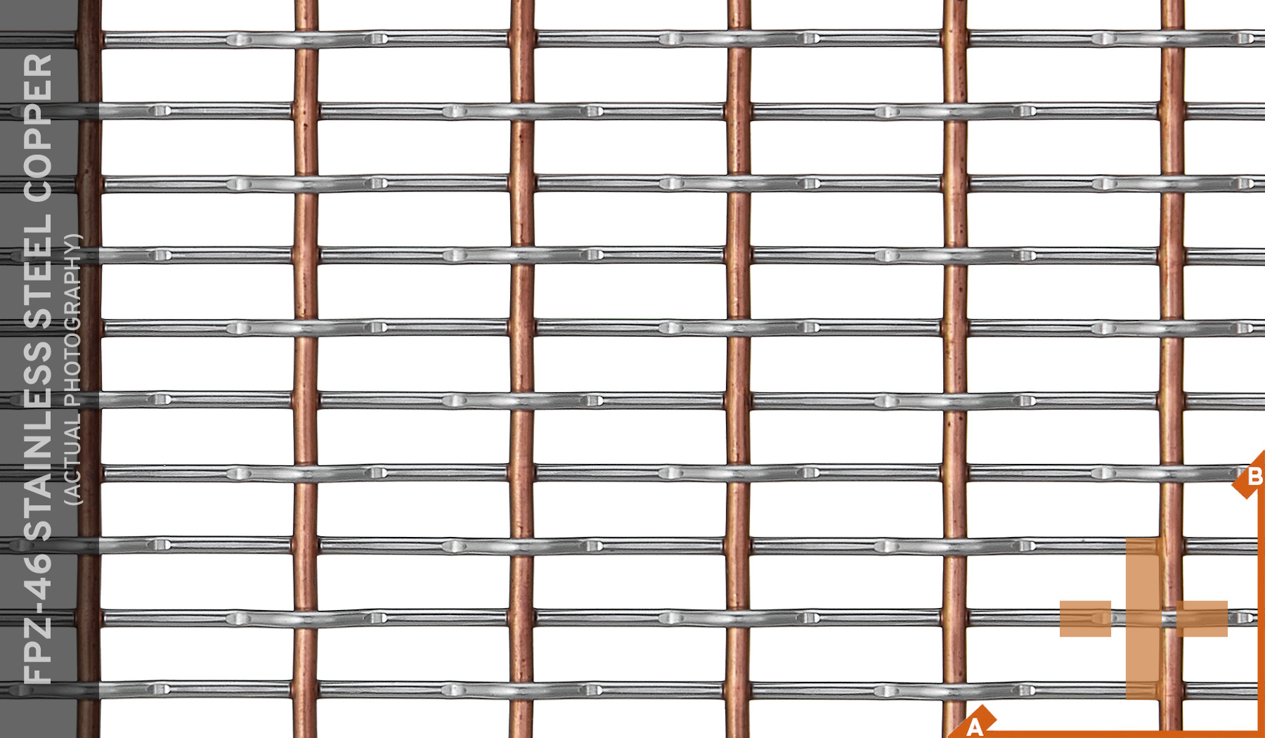 Configured Stainless Steel (A) / Copper (B) Opposite Side