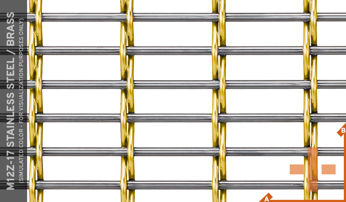 Configured Stainless Steel (A) / Brass (B)