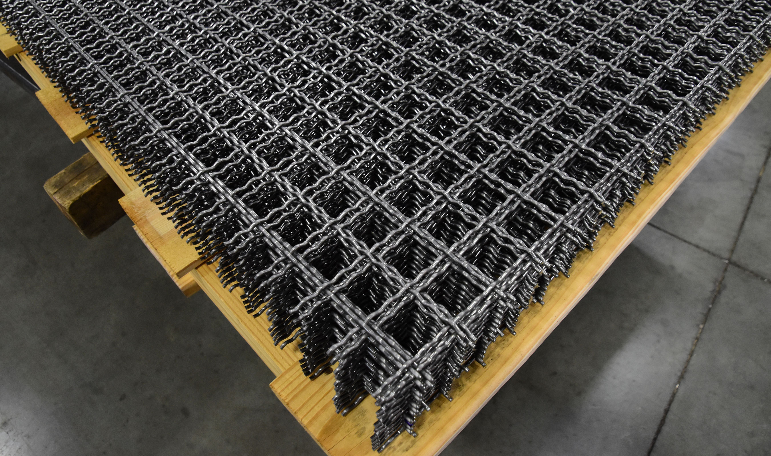 I-48 plain steel woven wire mesh I-48 plain steel woven wire mesh