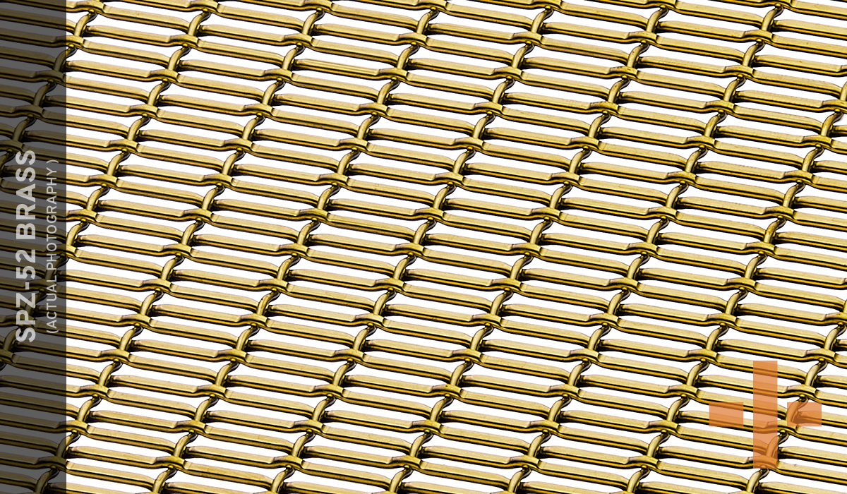 SPZ-52 - Antique Brass Woven Wire Mesh - 1000x2400mm - Mesh Warehouse - Mesh  Warehouse