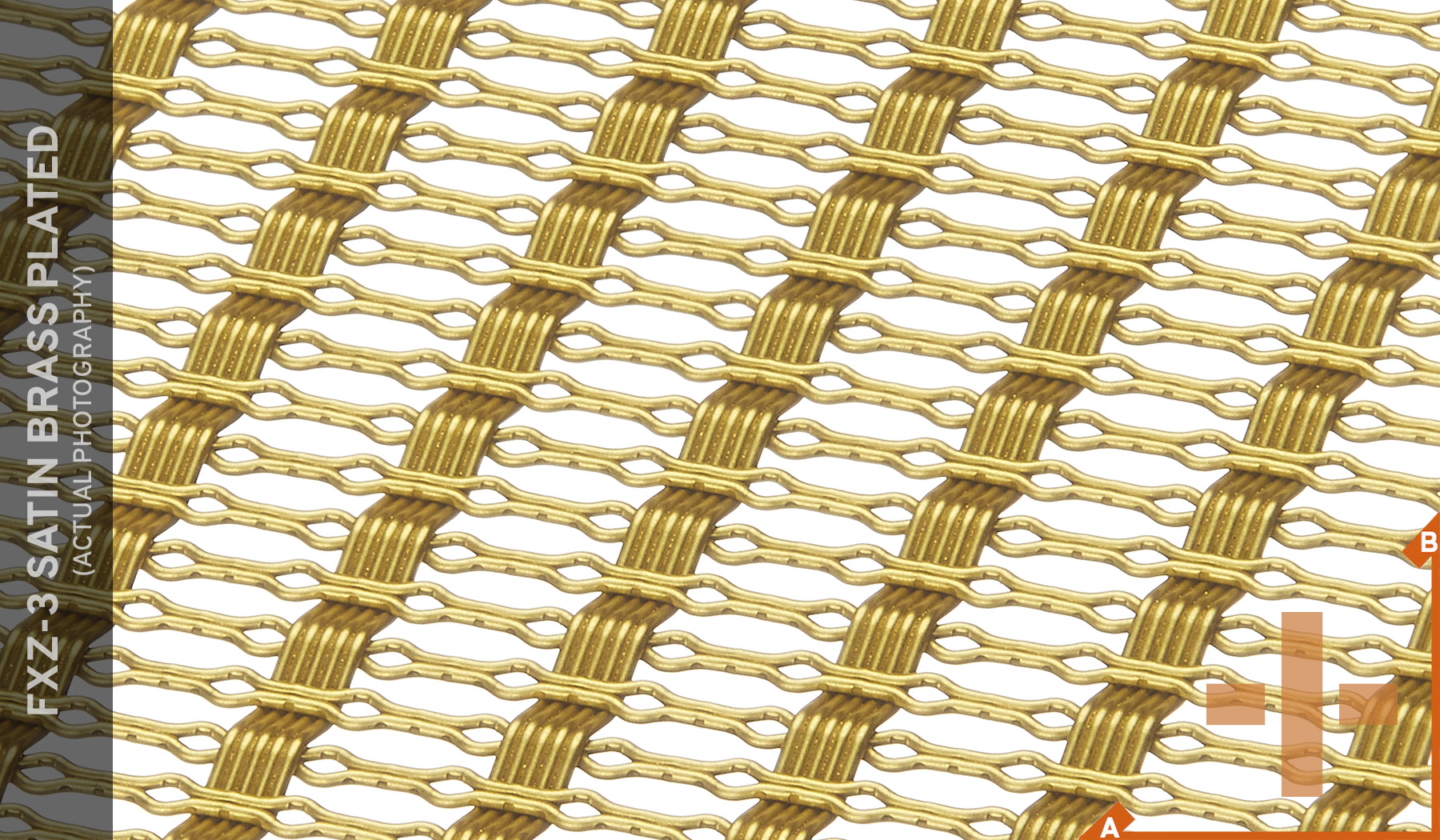 Plated Gold Mesh Fabric 