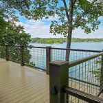 Modern outdoor railing featuring Banker Wire welded wire mesh, designed for weather resistance and homeowner-friendly upgrades.