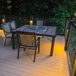 Outdoor railing with Banker Wire’s welded wire mesh design, ideal for DIY installation and long-term durability in residential settings.