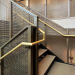 Step into a space where woven wire mesh redefines stairwell design. This New York project blends openness, precision, and bold finishes to create a striking centerpiece for contemporary interiors.