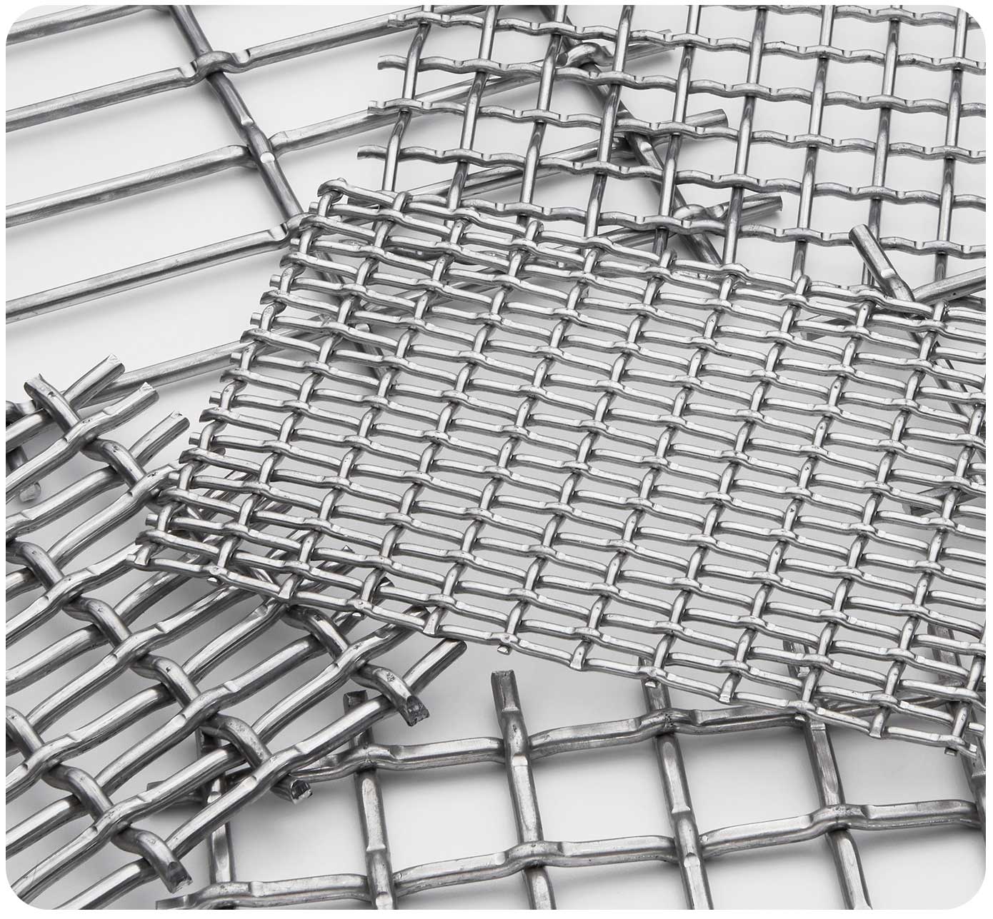 Banker Wire's L-188 wire mesh in Aluminum aluminum material