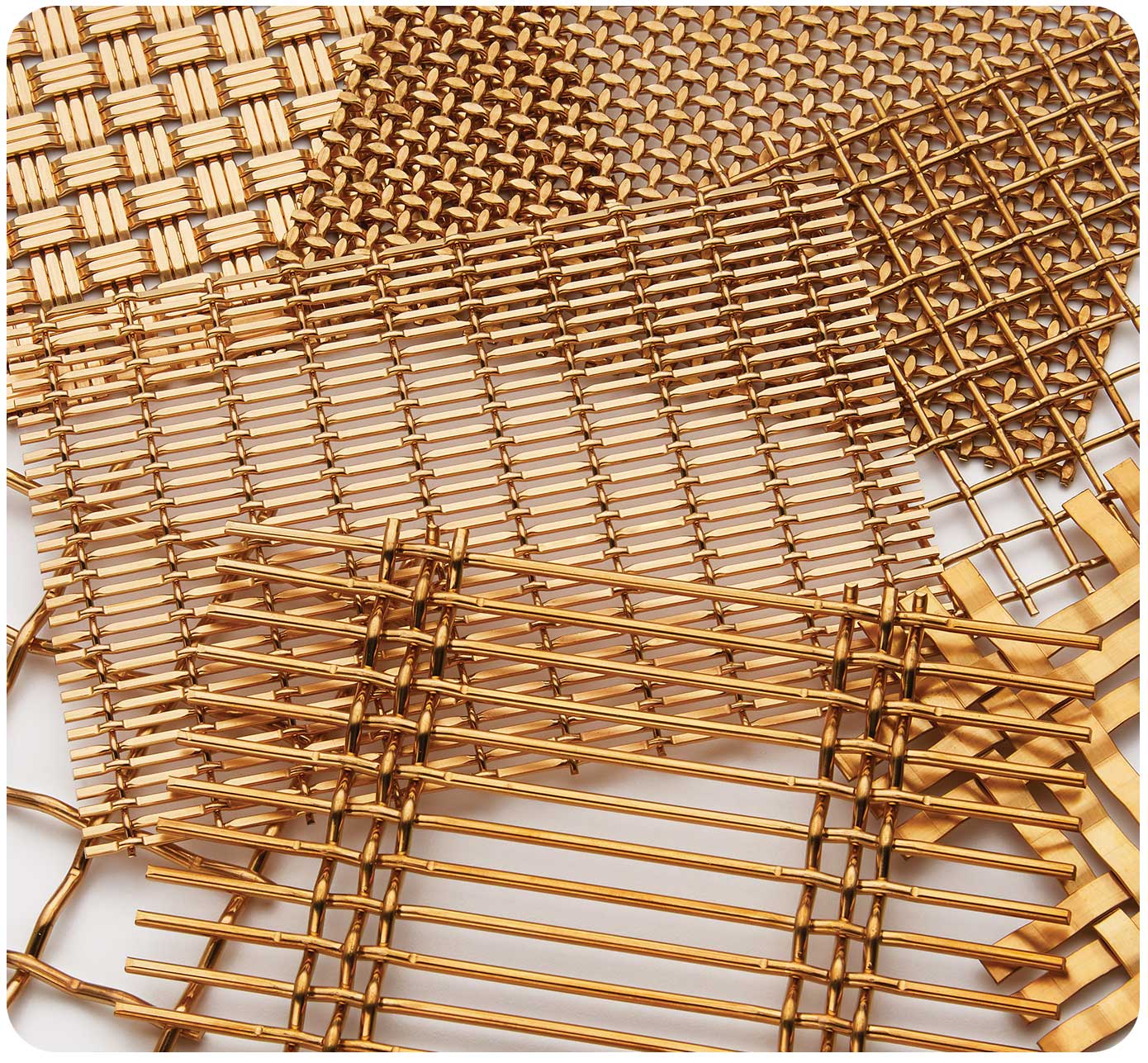 Banker Wire's L-188 wire mesh in Bronze bronze material