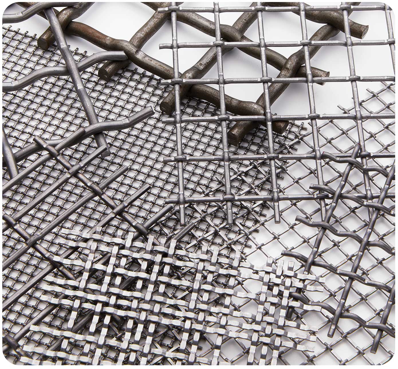 Banker Wire's L-188 wire mesh in Plain Steel plain-steel material