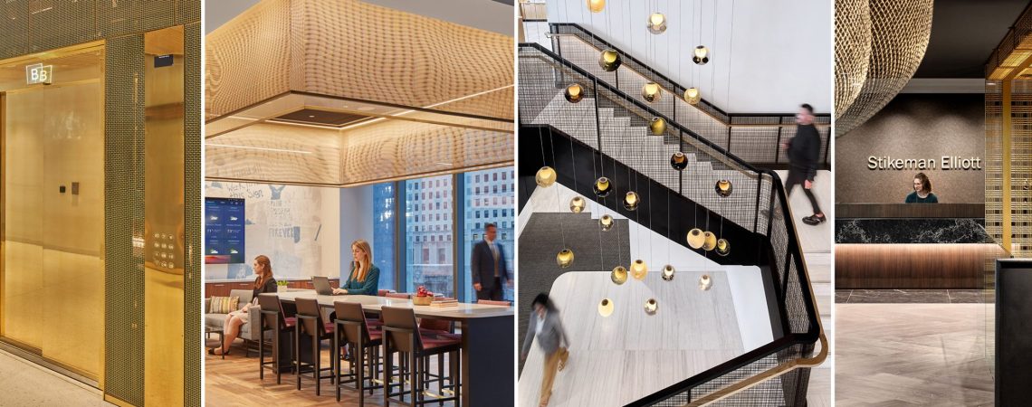 Decorative Wire Mesh for Corporate Spaces