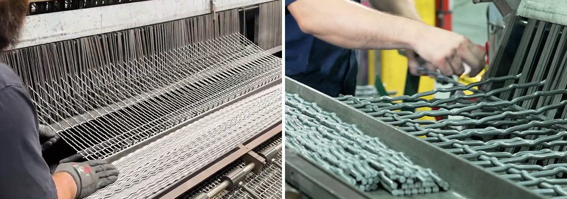 Woven wire mesh made in the USA - Shipping worldwide